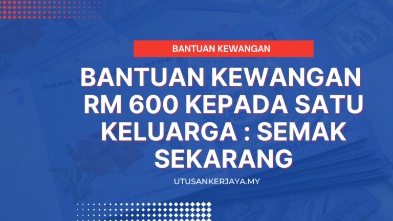 Bantuan Kewangan Rm Kepada Satu Keluarga Semak Sekarang