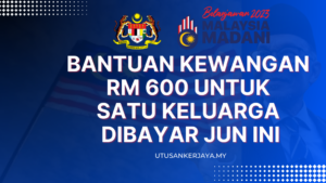 Bantuan Kewangan Rm Untuk Satu Keluarga Dibayar Jun Ini