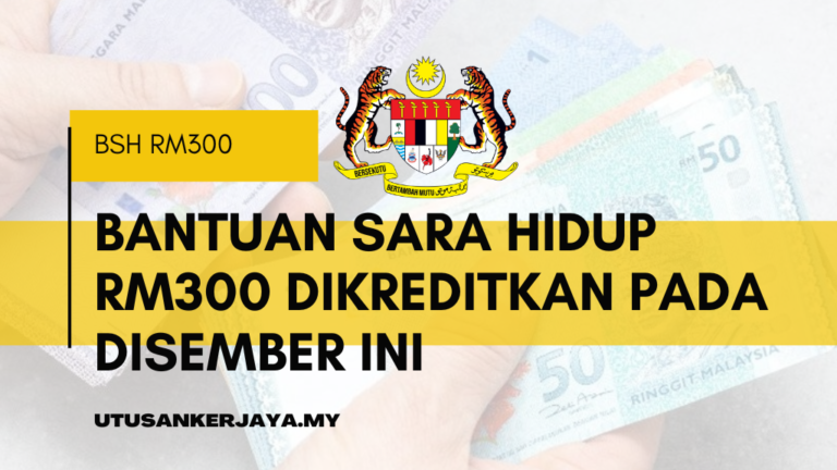 Bantuan Sara Hidup Rm Dikreditkan Pada Disember Ini Utusankerjaya My