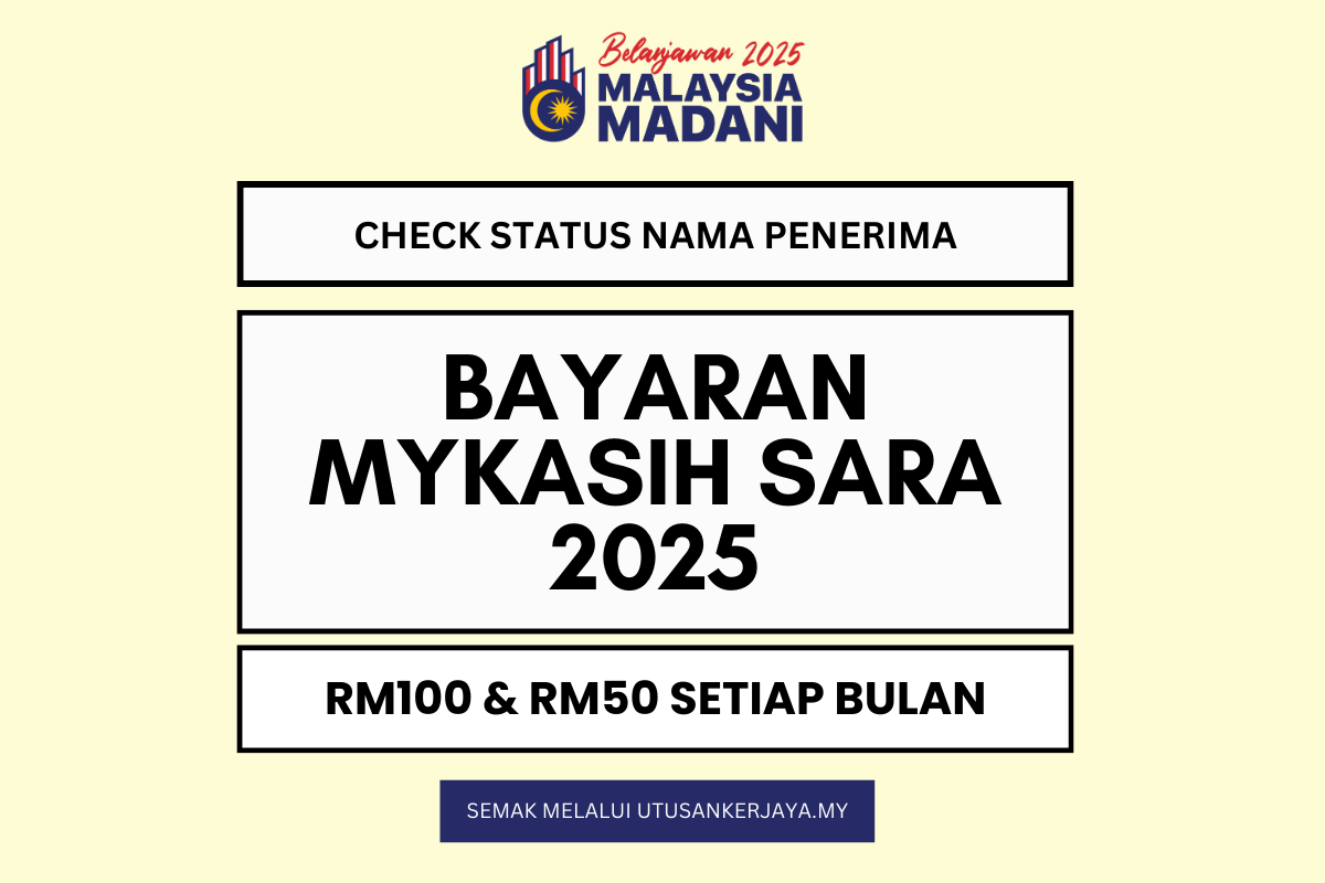 CHECK MYKASIH ONLINE 2025 : CEK STATUS LAYAK ATAU TIDAK (RM100 & RM50 SETIAP BULAN)