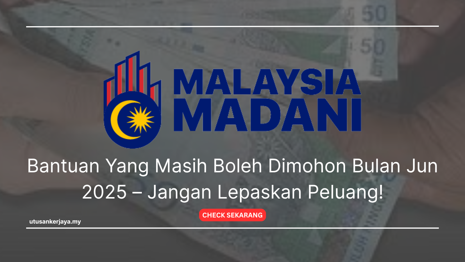 Bantuan Yang Masih Boleh Dimohon Bulan Jun 2025 – Jangan Lepaskan Peluang!