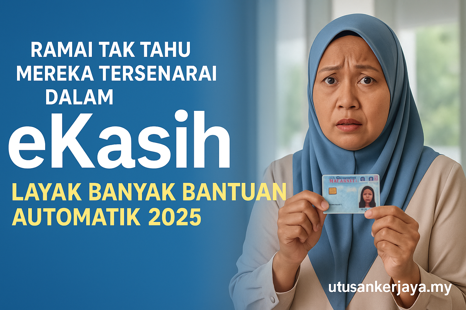 Ramai Tak Tahu Mereka Tersenarai Dalam eKasih – Layak Banyak Bantuan Automatik 2025
