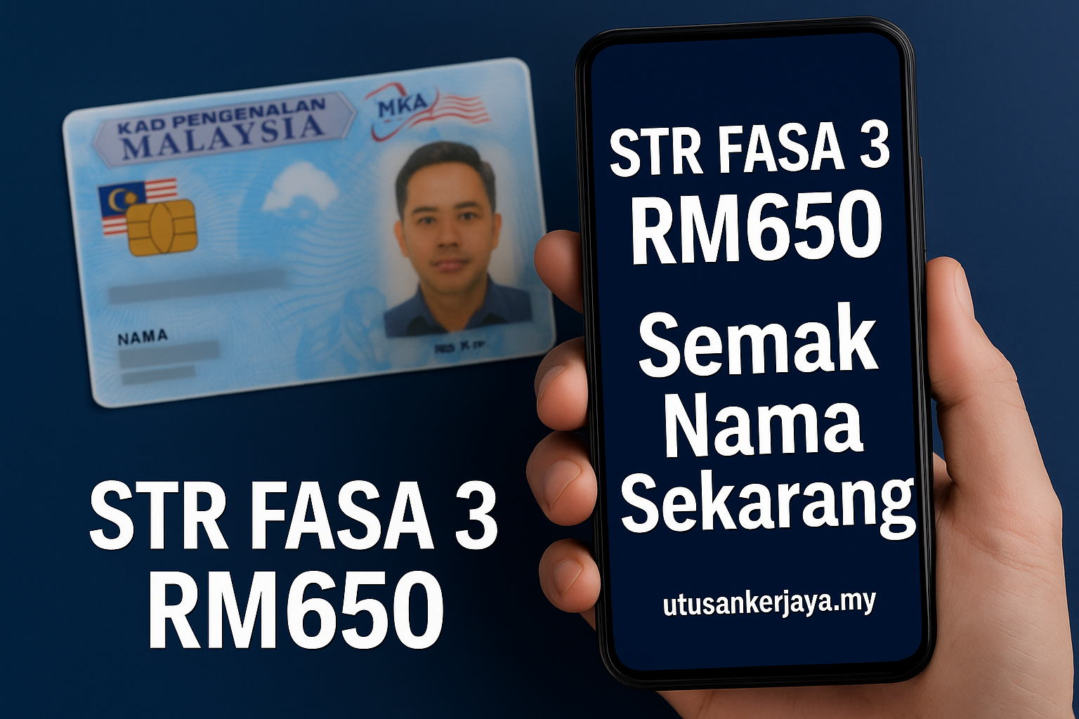 STR Fasa 3: Siapa Layak Terima RM650? Ini Cara Semak Nama Anda