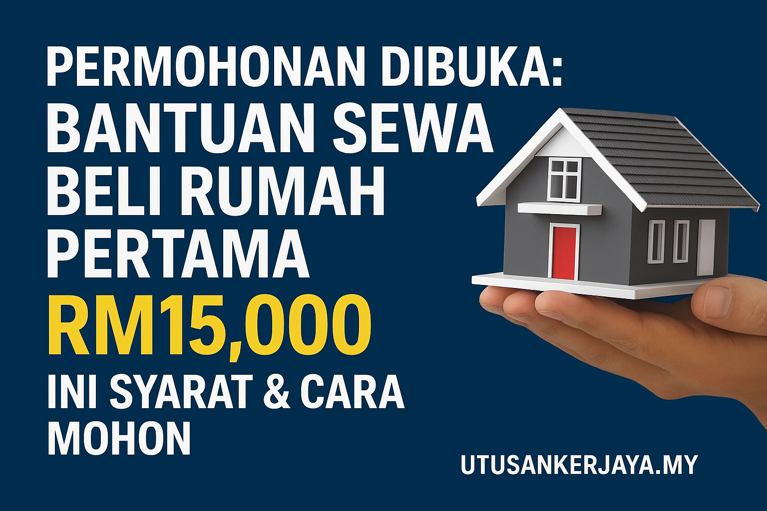Ramai yang masih belum tahu bahawa kerajaan menyediakan permohonan bantuan sewa beli rumah pertama sehingga RM15,000 untuk pembeli baharu tahun 2025